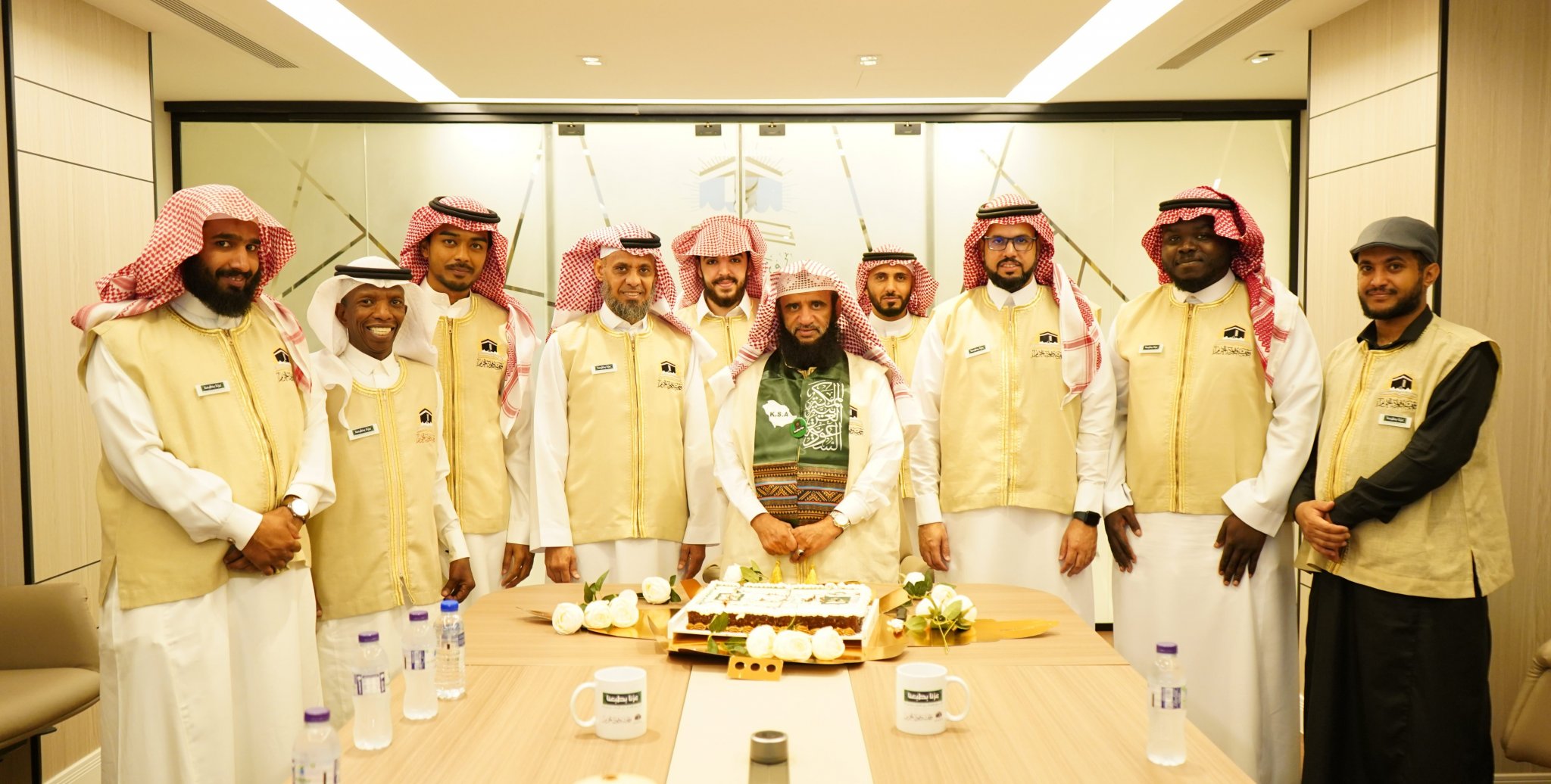 وقف وفود الحرم